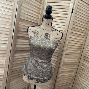 The Limited Sexy Gold Strapless Corset